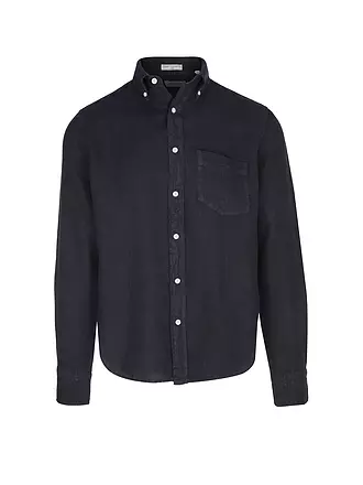 GANT | Chemise en lin coupe classique | blau